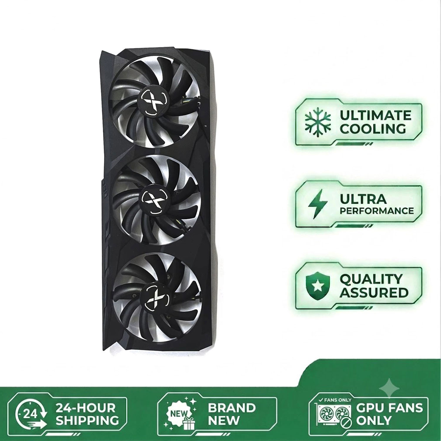Rx 6700 Xt 12Gb Graphics Card - Kipas GPU RX6700 asli, 85MM, 4-Pin,
