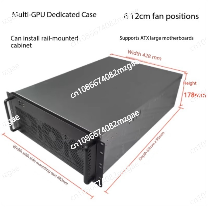 Sasis kartu grafis multi-4U un - 8 Gpu 4U Server Chassis ulasan dan harga